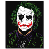 Painting by numbers Joker portrait shipping from DE
